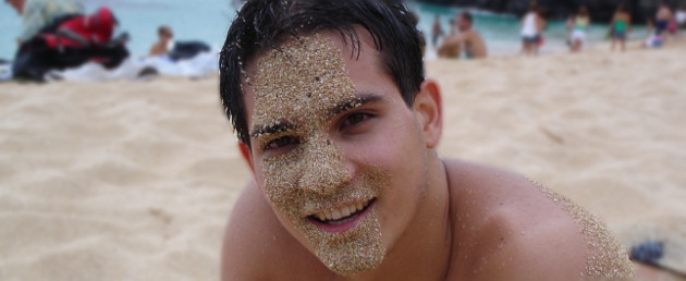 beach skin